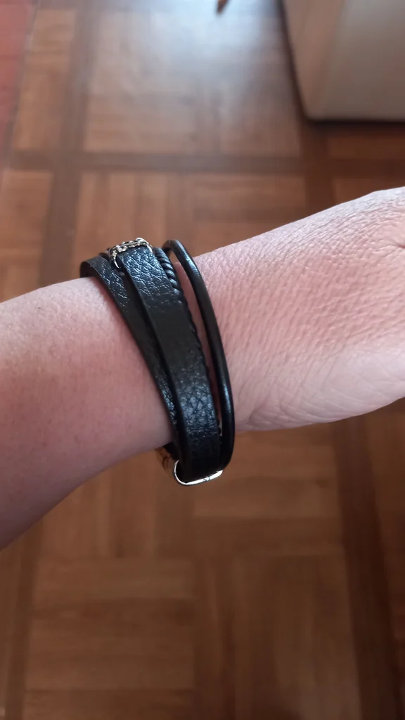 Bracelet en cuir mixte – photo 3